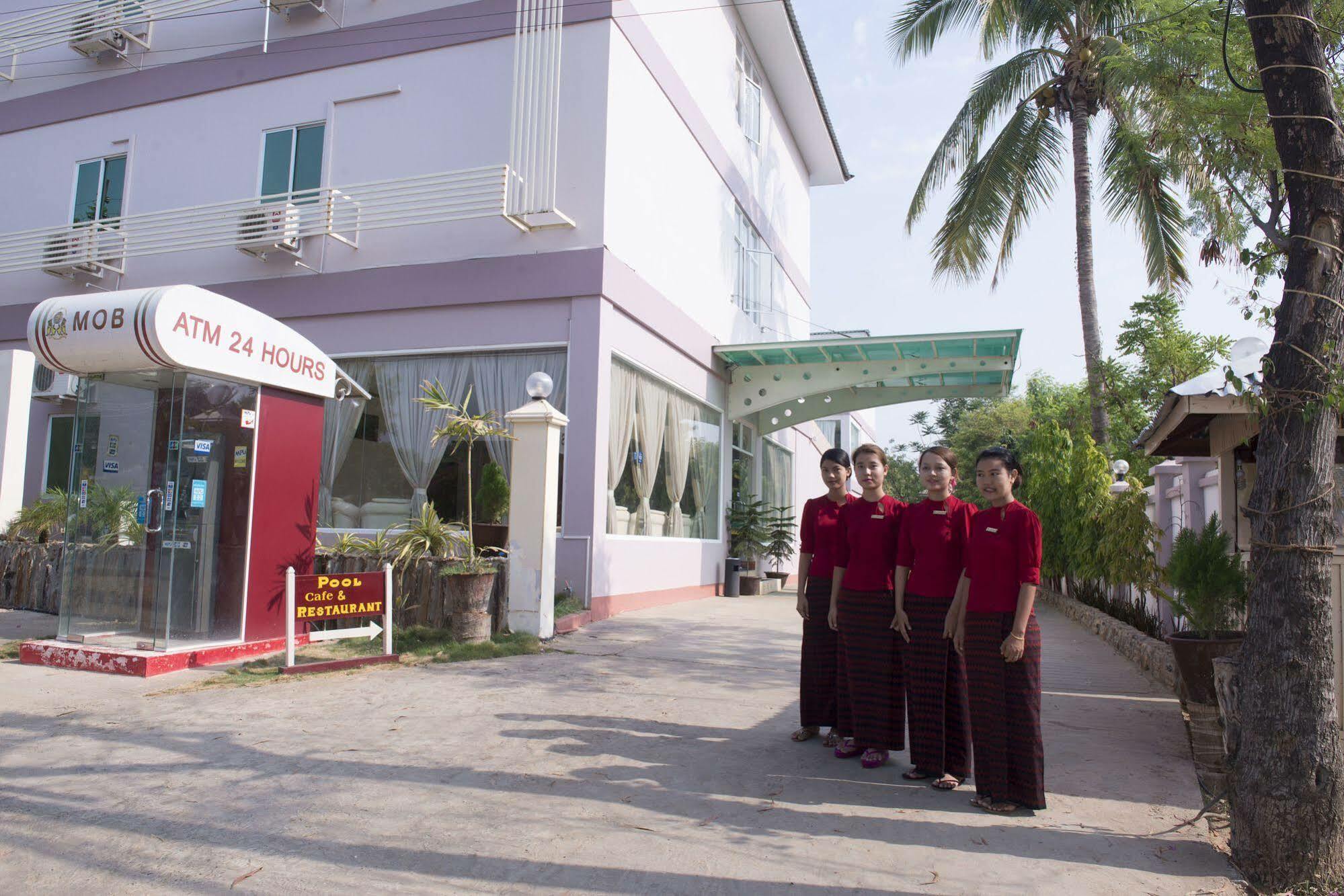 Shwe Poe Eain Hotel New Bagan Bagian luar foto